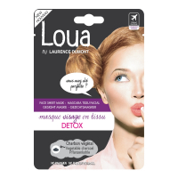 Loua Masque visage en tissu 'Detox' - 1 Pièces