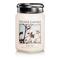 Village Candle Bougie parfumée 'Pure Linen' - 737 g