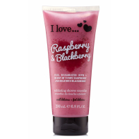 I Love Crème de douche exfoliante 'Smoothie Raspberry & Blackberry' - 200 ml