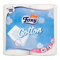 Foxy 'Cotton' Toilet Paper - 4 Pieces