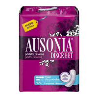 Ausonia 'Discreet' Incontinence Pads - Maxi 8 Pieces