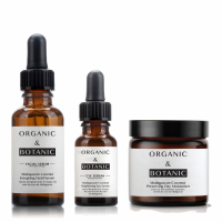 Organic & Botanic Crème hydratante, Sérum pour le visage, Sérum pour les yeux 'Madagascan Coconut' -  3 Unités