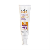Sesderma Crème solaire teintée 'Repaskin Facial SPF50' - 50 ml