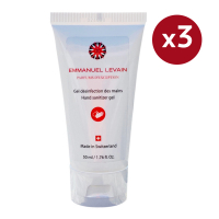 Emmanuel Levain Gel désinfectant pour mains - 50 ml, 3 Pack