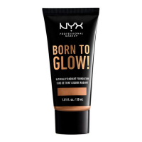Nyx Professional Make Up 'Born To Glow Naturally Radiant' Foundation - Camel 30 ml