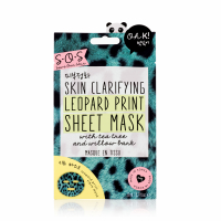OH K! Masque visage en tissu 'SOS Skin Clarifying Leopard' - 23 ml