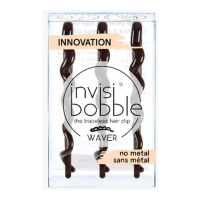 Invisibobble Set de barrettes à cheveux 'Waver Pretty Dark' - 3 Pièces