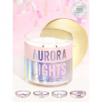 Charmed Aroma Set de bougies 'Aurora Lights' - Adjustable Ring Collection 500 g