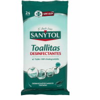 Sanytol Lingettes désinfectantes 'Multi-Surface' - 30 Pièces
