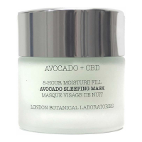 London Botanical Laboratories Masque visage De Nuit 'Avocado & CBD 8-Hour Moisture Fill' - 50 ml