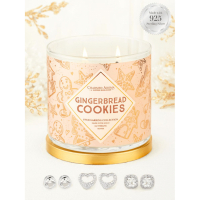 Charmed Aroma Women's 'Gingerbread Cookies' Candle Set - 500 g