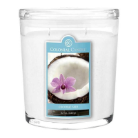 Colonial Candle Bougie parfumée 'Colonial Ovals' - Coconut Rain 623 g
