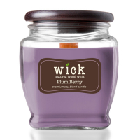 Colonial Candle Bougie parfumée 'Wick' - Plumberry 425 g