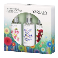 Yardley 'English Bluebell + English Rose + English Dahlia' Coffret de parfum - 3 Pièces