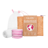 GLOV #Lesswastemoreset | Reusable Water-Only Makeup Removing Cosmetic Pads And Face Towel