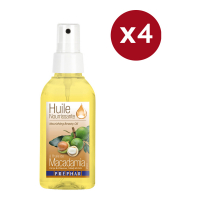 Préphar 'Macadamia' Hair & Body Oil - 100 ml, 4 Pack
