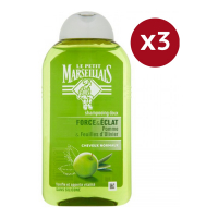 Le Petit Marseillais 'Force & Éclat' Shampoo - 250 ml, 3 Pack