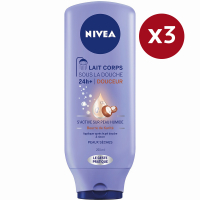 Nivea 'Shea Butter' Shower Lotion - 250 ml, 3 Pack