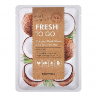 Tony Moly 'Fresh to Go Coconut' Gesichtsmaske aus Gewebe - 22 g