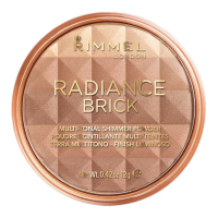 Rimmel London Poudre compacte 'Radiance Brick Multi-Tonal Shimmer' - 2 12 g