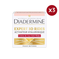 Diadermine Crème de jour 'Expert Rides' - 50 ml, 3 Pack