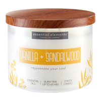 Candle-Lite 'Vanilla & Sandalwood' Duftende Kerze - 418 g