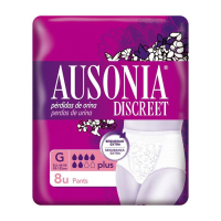 Ausonia 'Discreet Boutique' Absorbent Pants - Plus TG 8 Pieces