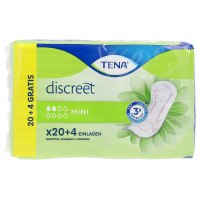 Tena Lady 'Discreet' Incontinence Pads - Mini 24 Pieces