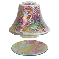 Woodbridge 'Rainbow Crackle' Coaster, Lamp Shade
