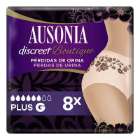 Ausonia 'Discreet Boutique' Inkontinenz-Höschen - TG 8 Stücke