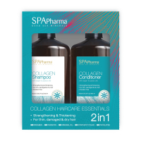 Spa Pharma 'Collagen Infused Repair Duo Argan & Jojoba Oil' Hair Care Set - 2 Pieces