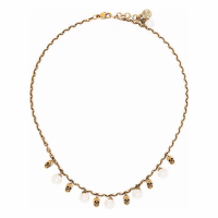 Alexander McQueen Women's 'Skull Pearl' Necklace