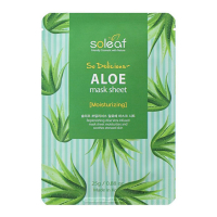 Soleaf Masque Tissu 'Aloe Moisturising So Delicious' - 25 g