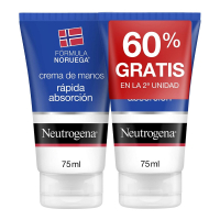 Neutrogena Crème pour les mains 'Fast Absorption' - 75 ml, 2 Pièces