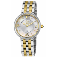 Gevril Gv2 Womens Verona Two Tone Gold Watch