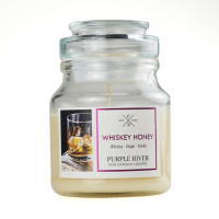 Purple River 'Whiskey Honey' Scented Candle - 113 g