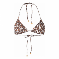 Tory Burch 'Leopard' Bikini Top für Damen
