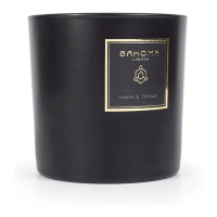 Bahoma London 'XL' Kerze 2 Dochte - Amber & Thyme 620 g