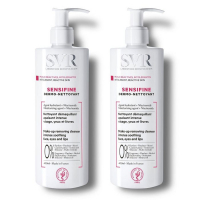 SVR 'Sensifine Dermo' Cleanser - 400 ml, 2 Pieces