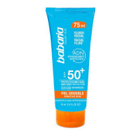 Babaria Crème solaire pour le visage 'Solar ADN Sensitive SPF50' - 75 ml
