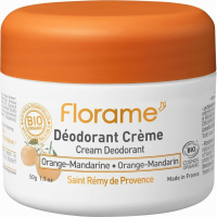 Florame 'Mandarin Orange' Creme Deodorant - 50 g
