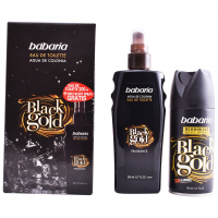 Babaria Coffret de parfum 'Black Gold Fragance' - 2 Pièces