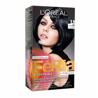 L'Oréal Paris Teinture pour cheveux 'Féria Black Pearls' - 1.1 Cool Black