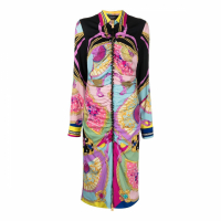 Versace Robe chemise 'Ventagli' pour Femmes
