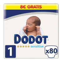 Dodot 'Sensitive T1' Windeln - 80 Stücke