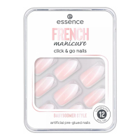 Essence Stickers manucure française 'Click & Go' - 02 Babyboomer Style 12 Pièces