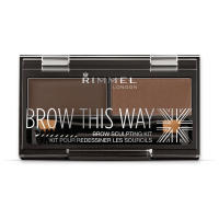 Rimmel London 'Brow This Way' Eyebrow Set - 003 Dark Brown 17.2 g