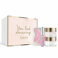 Eclat Skin London 'EGF Cell Effect + Hyaluronic Acid & Collagen + Rose Blossom' Hautpflege-Set - 5 Stücke