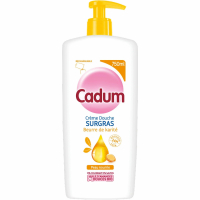 Cadum Gel douche & cheveux 'Surgras Beurre Karité' - 750 ml