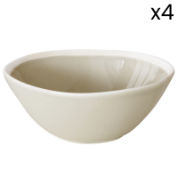 Easy Life Set 4 Porcelain Bowls